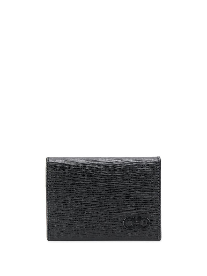 Gancini textured cardholder 1