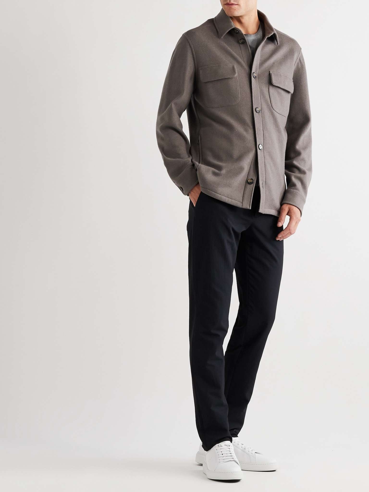 Cashmere-Blend Overshirt - 2