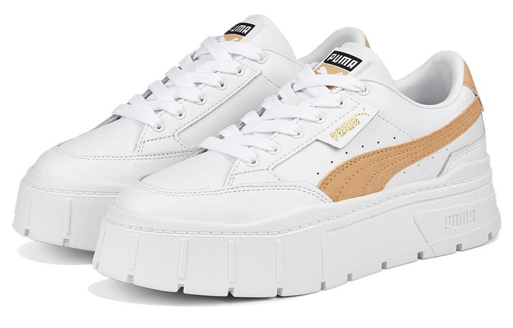 (WMNS) PUMA Mayze Stack 'White Light Sand' 384363-03 - 3