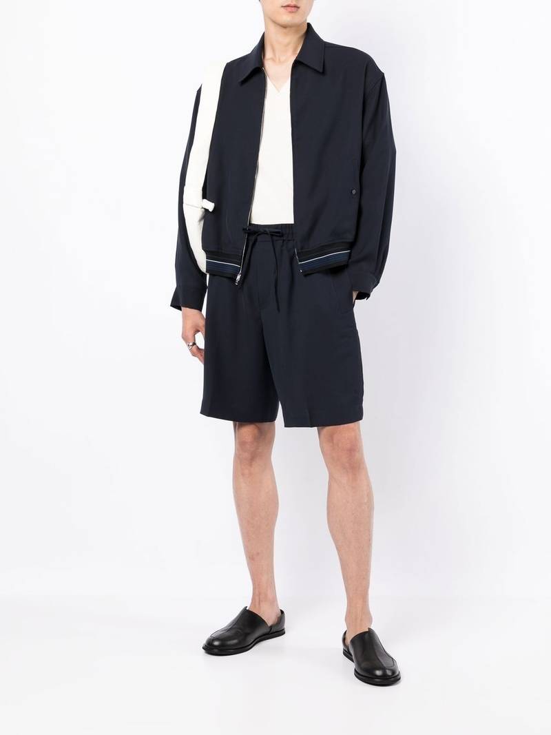 3.1 Phillip Lim ZIP-FRONT BOWLER JACKET W RIB TRIM outlook