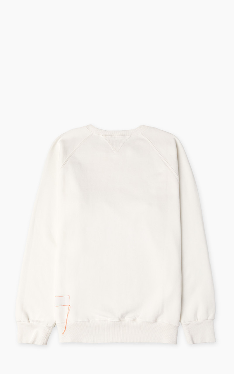 HARVARD CREWNECK SWEATSHIRT OFF WHITE - 3