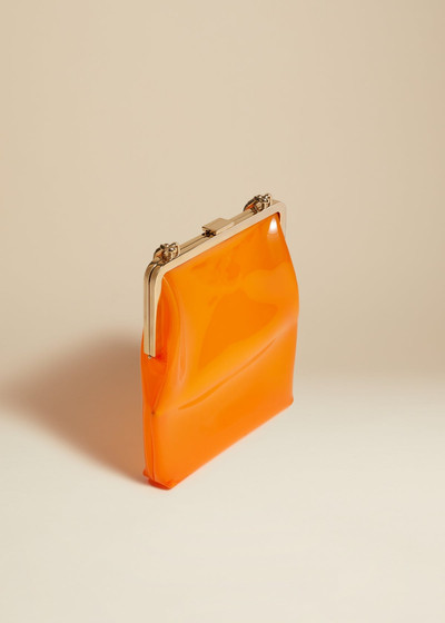 KHAITE The Lilith Evening Bag in Orange outlook