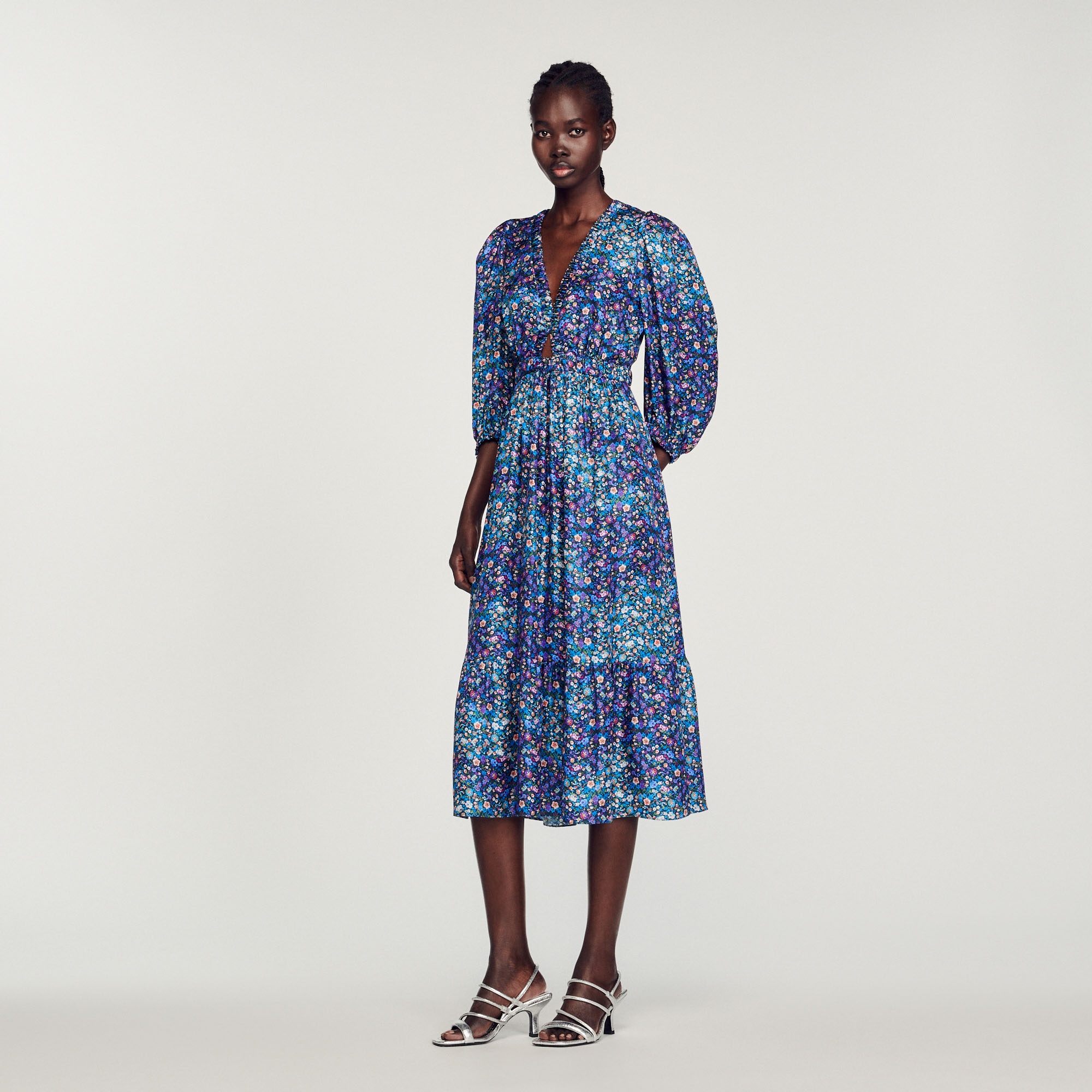 Long floral dress - 2