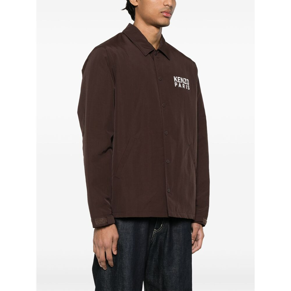 Kenzo Brown Jackets - Lightweight Jackets Men - 5