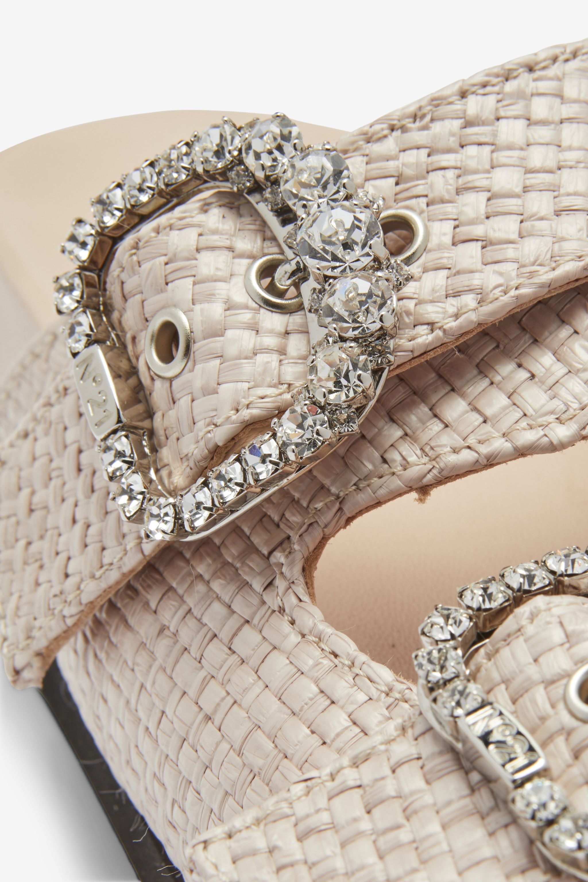 CRYSTAL-EMBELLISHED SANDALS - 5