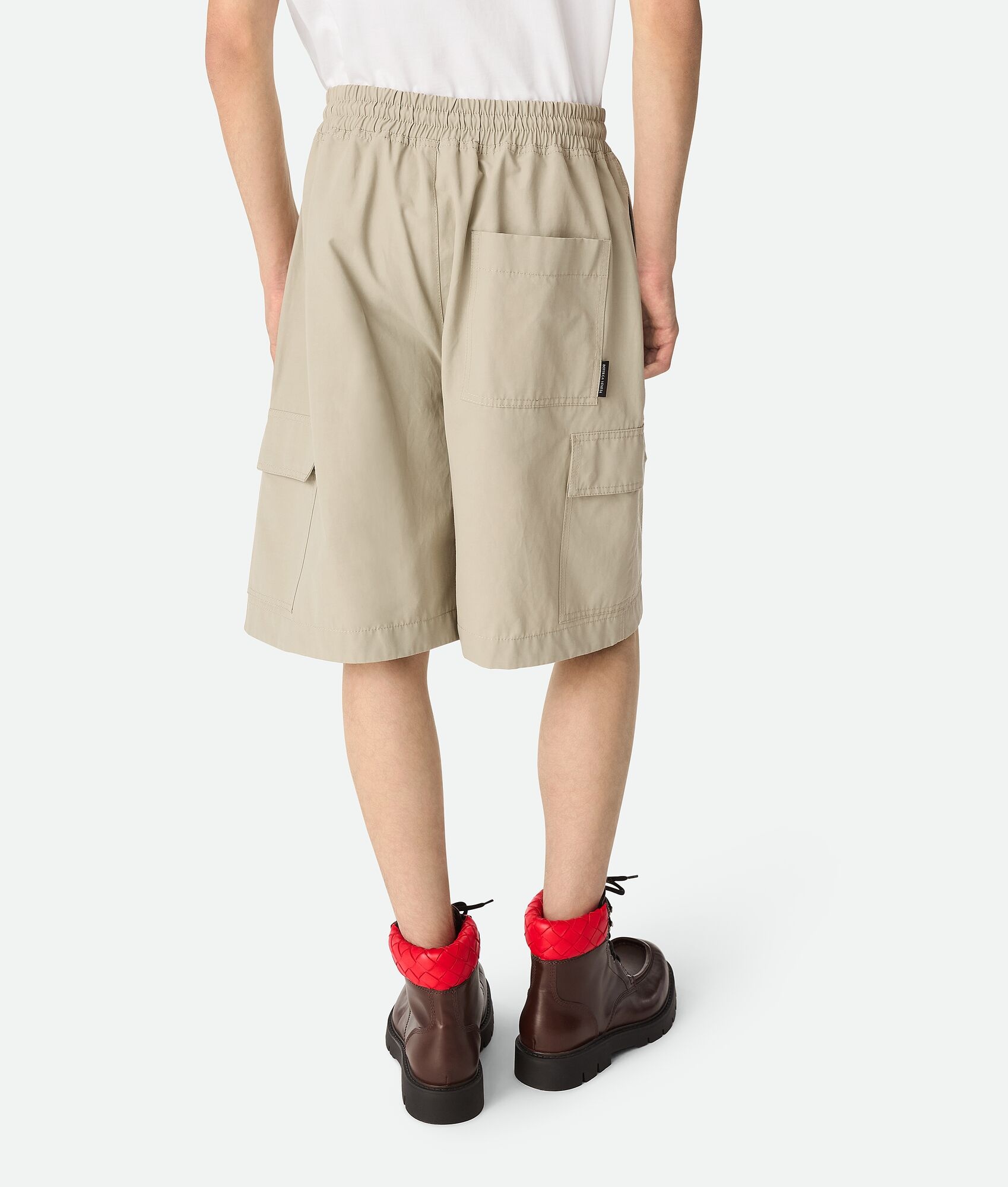 Technical Cotton Cargo Shorts - 3