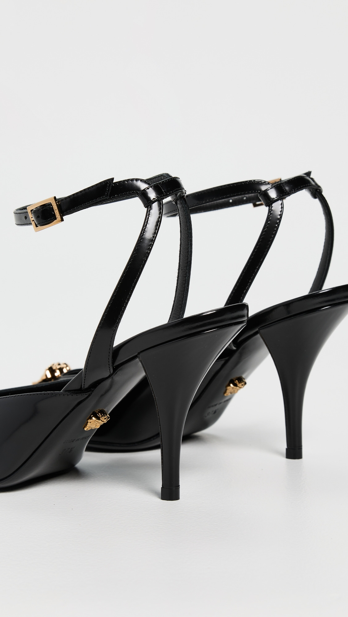 T.85 Calf Leather Sling Back Pumps - 3