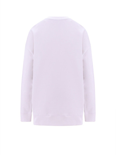 Stella McCartney Sustainable cotton sweatshirt with frontal logo outlook