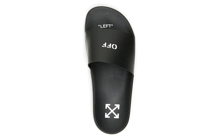 Off-White Off Stamp Sliders 'Black' OMIA088-R20C22058-1001 - 5
