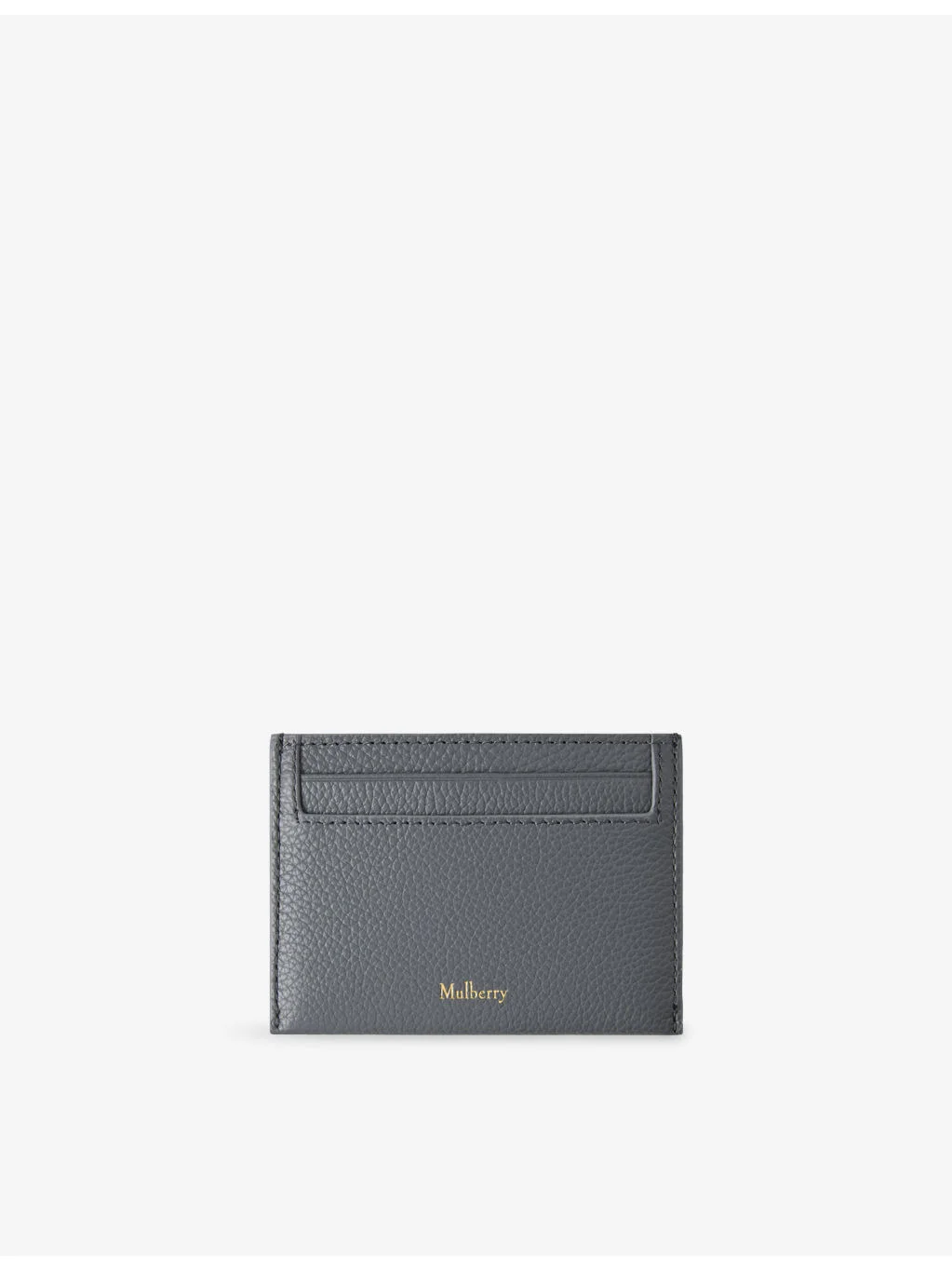 Logo-Embossed Leather Credit Card Slip - 1