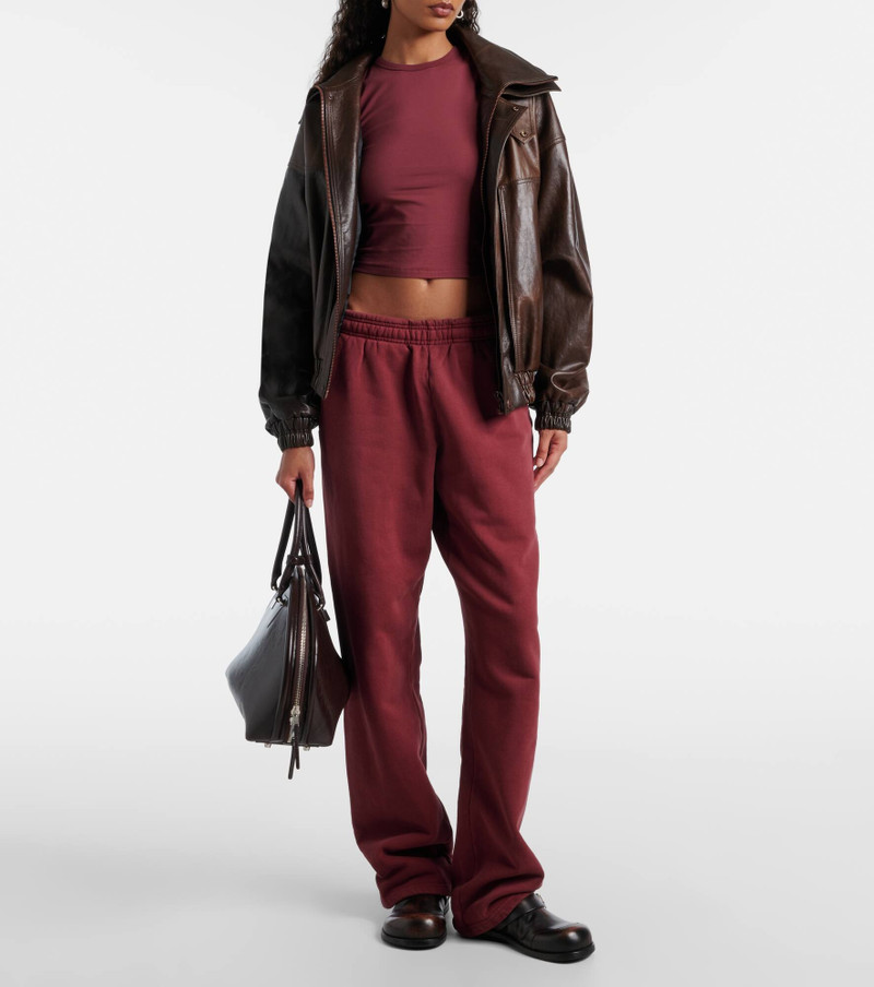 entire studios Cotton jersey sweatpants outlook
