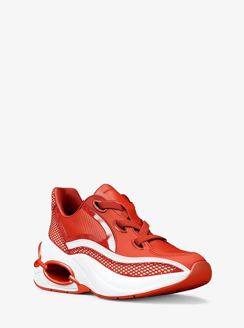 Toni Mixed-Media Sneaker - 1