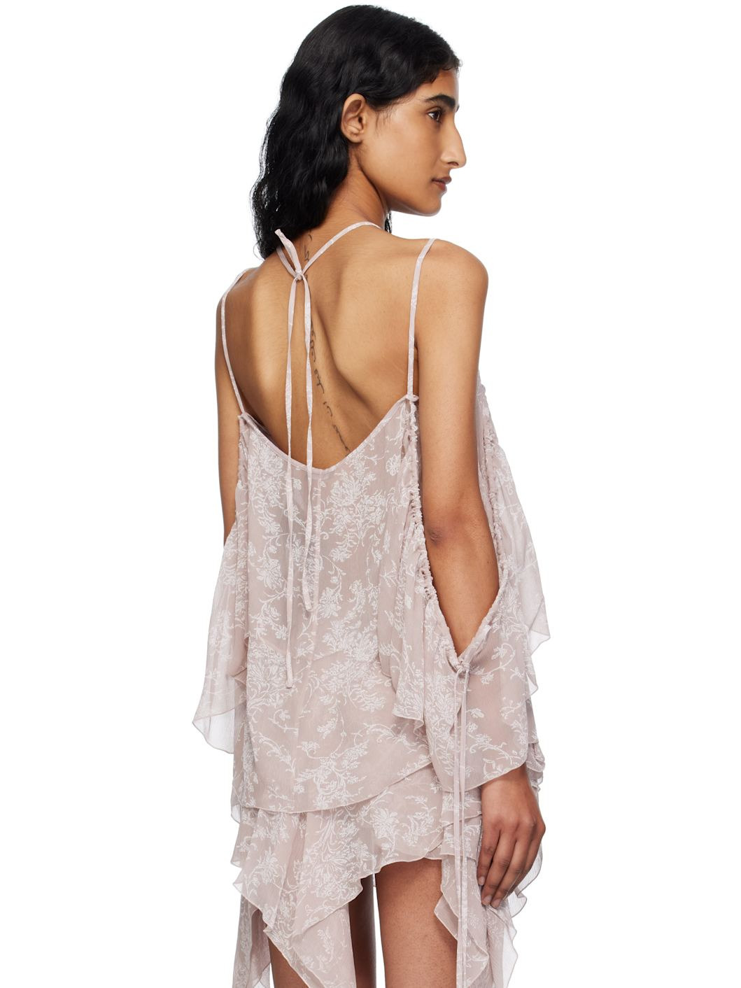 Pink Valeska Bias Blouse - 3