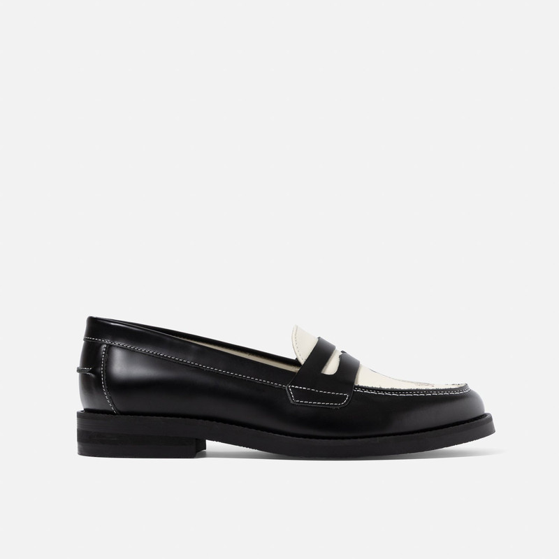 DUKE + DEXTER Wilde Dalmatian Penny Loafer - Women's outlook
