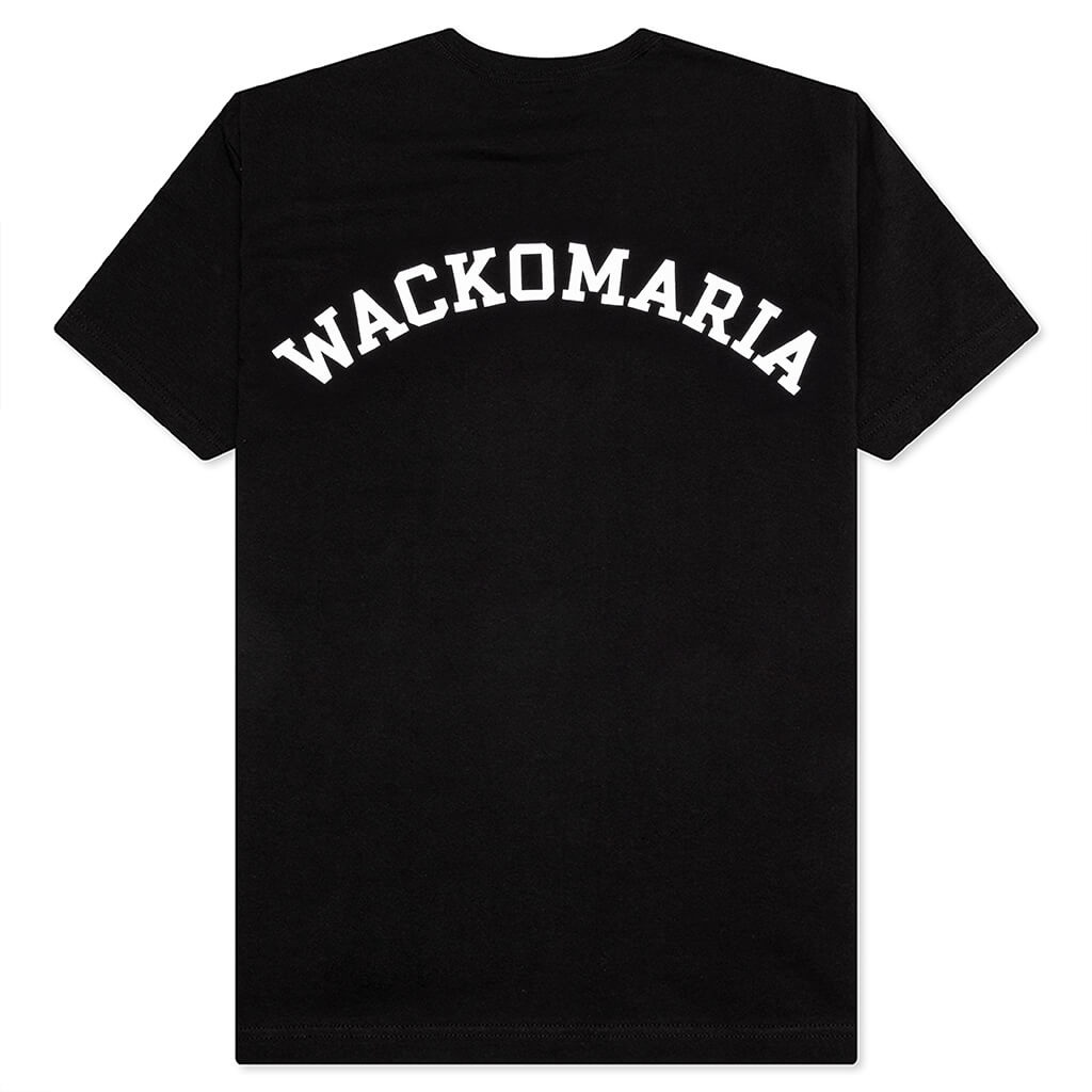WASHED HEAVYWEIGHT CREWNECK T-SHIRT TYPE 5 - BLACK - 2