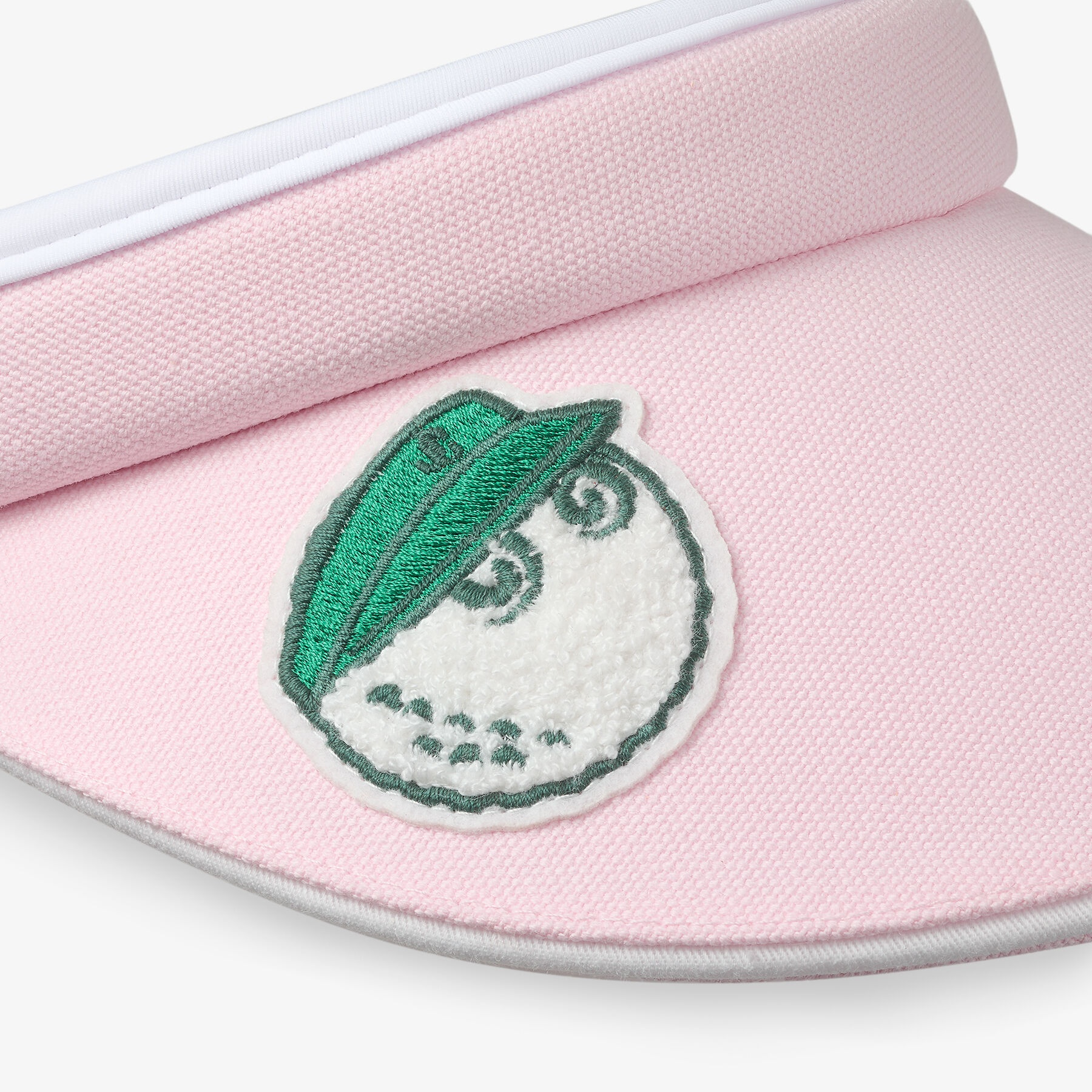 Jimmy Choo / Malbon 2.0 Visor
Malbon Pink Embroidered Visor - 4