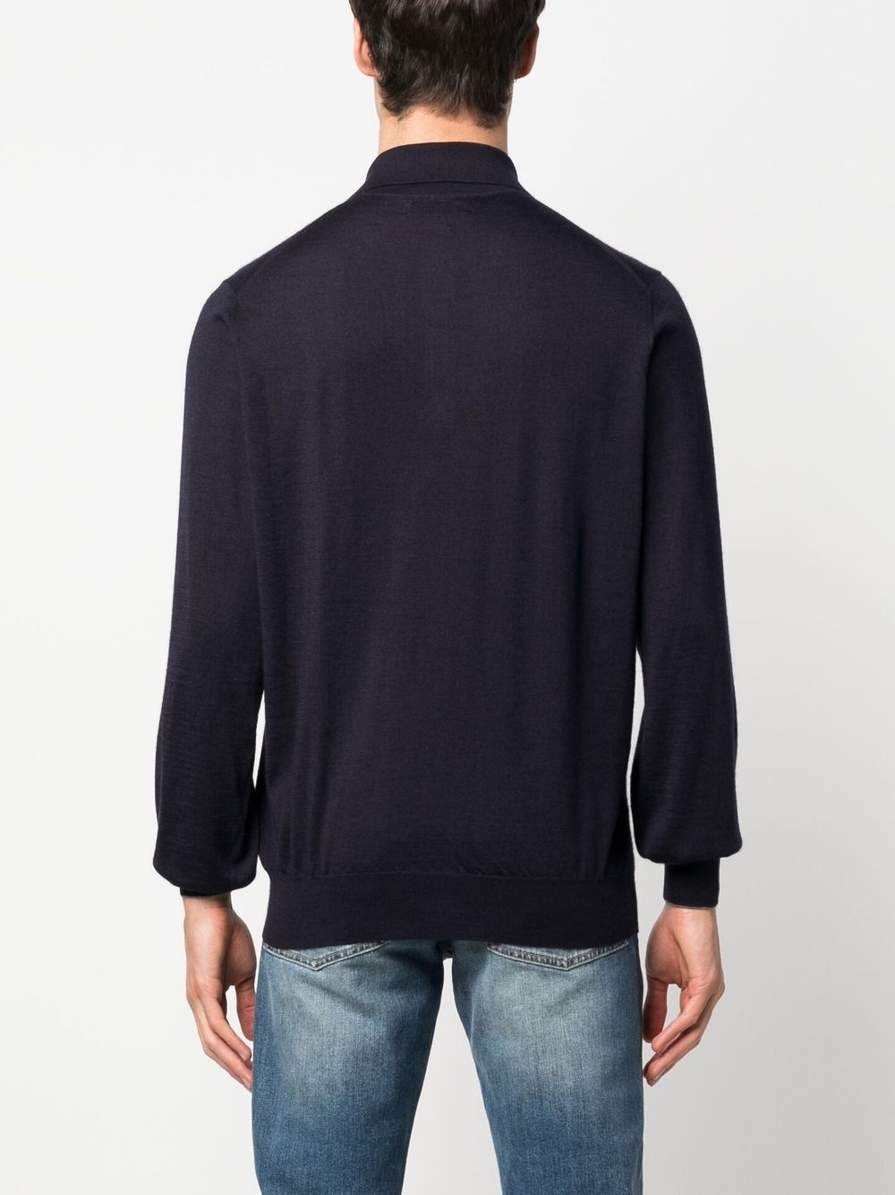 long sleeve polo shirt - 4