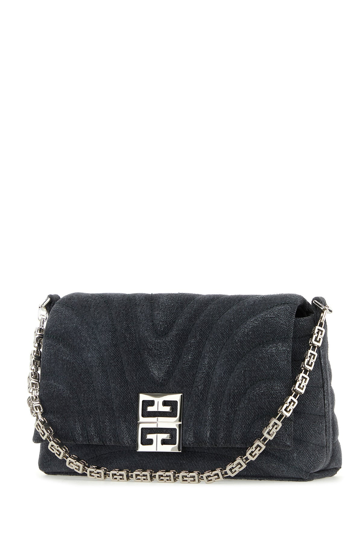 Black denim medium 4G Soft handbag - 2
