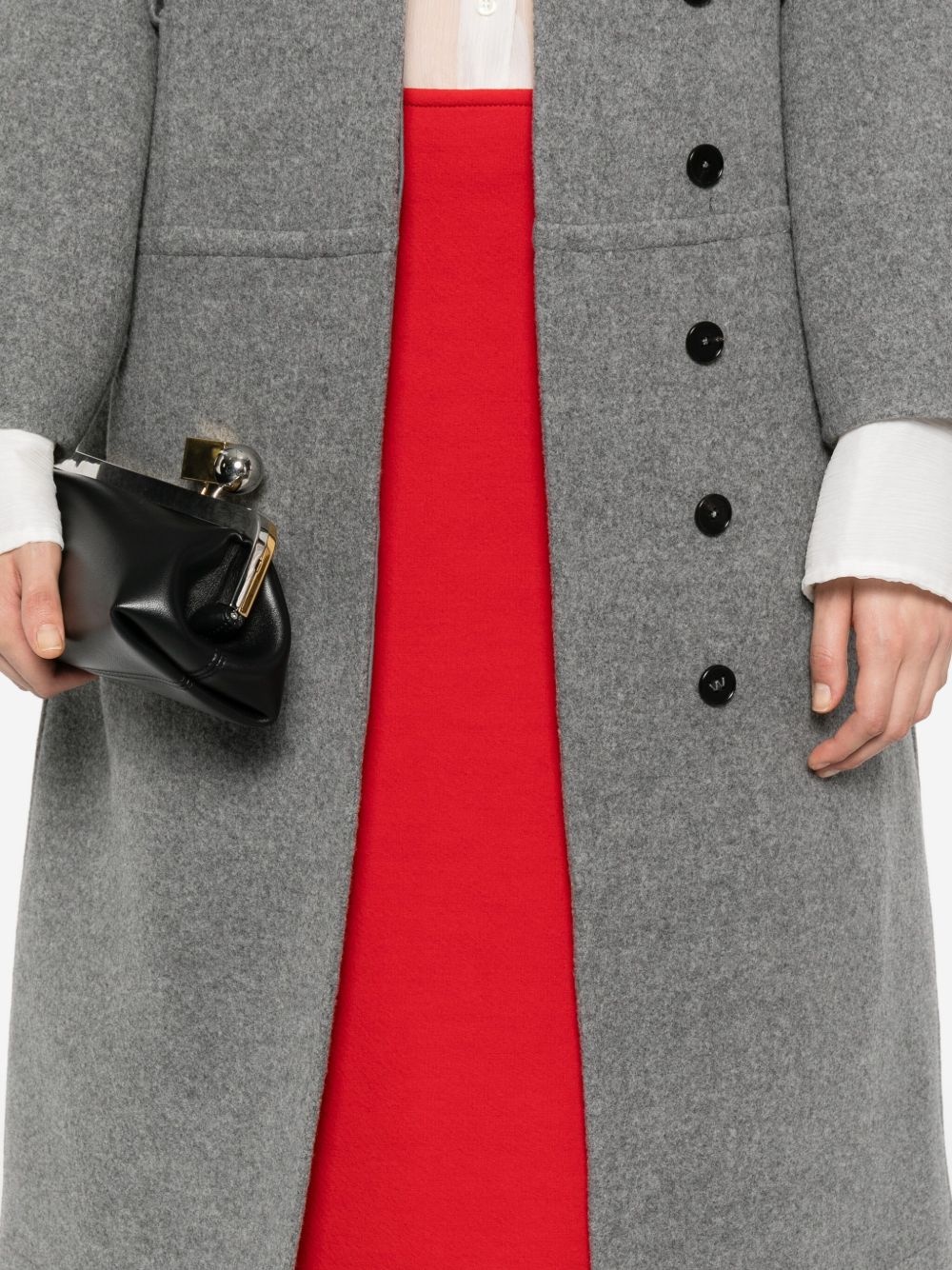 pocket-detail A-line skirt - 5