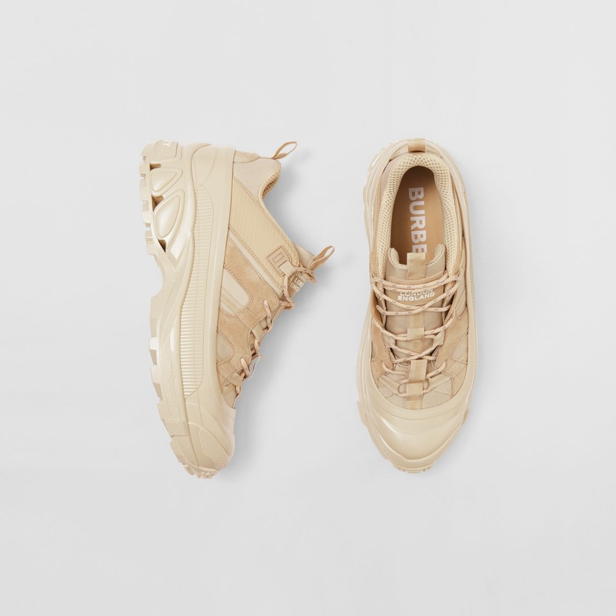 Suede and Leather Arthur Sneakers - 3