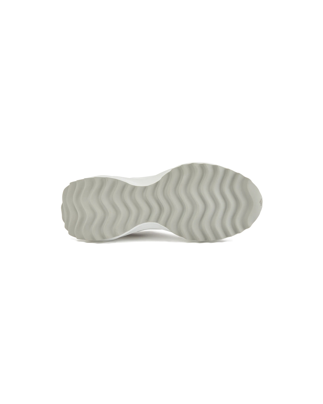 Mens Atlantis White & Chrome Sneaker | Casablanca Paris - 6