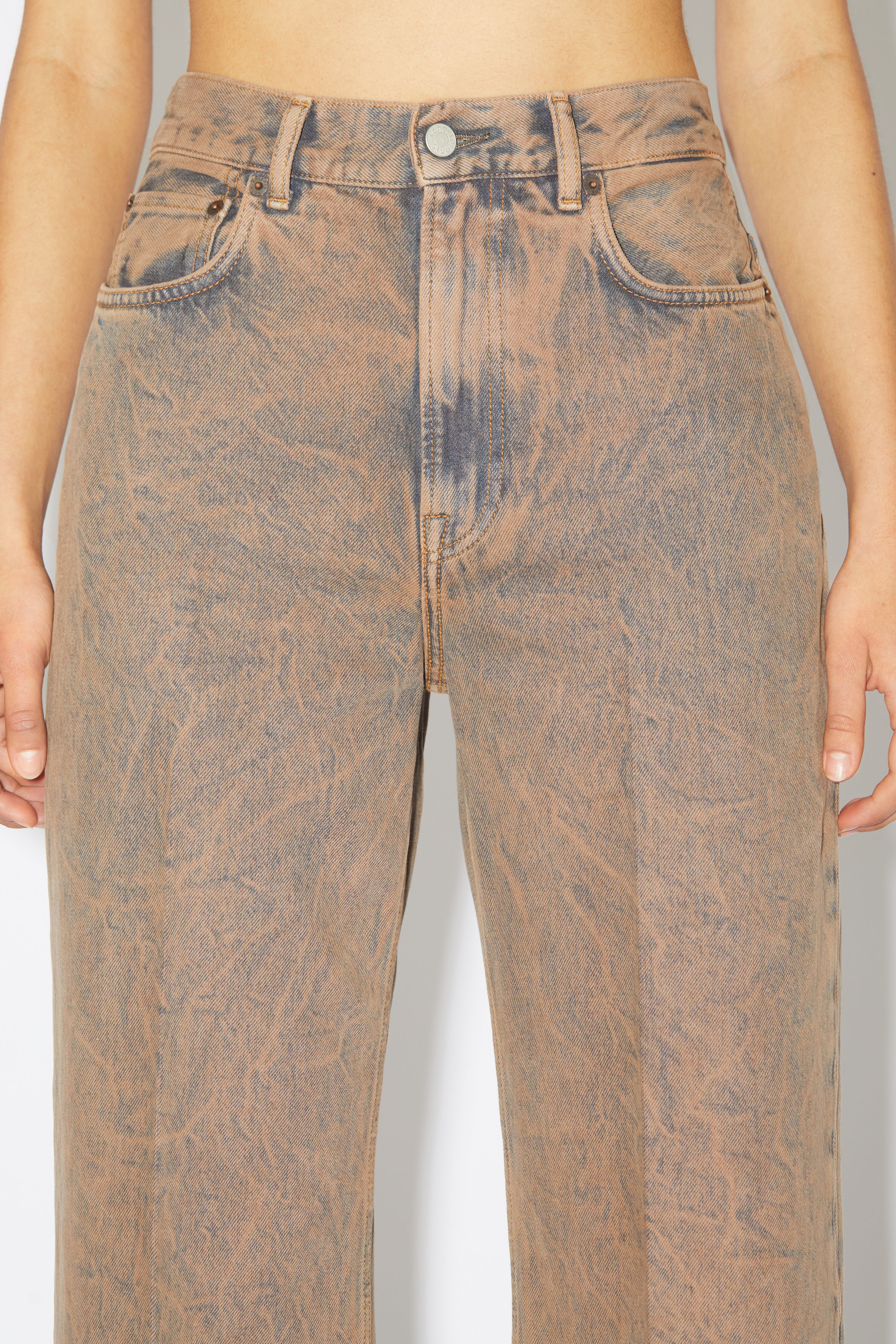 Relaxed fit jeans - 2022F - Light pink/grey - 5