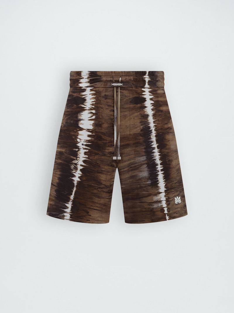 LEATHER TIE DYE SHORT 1