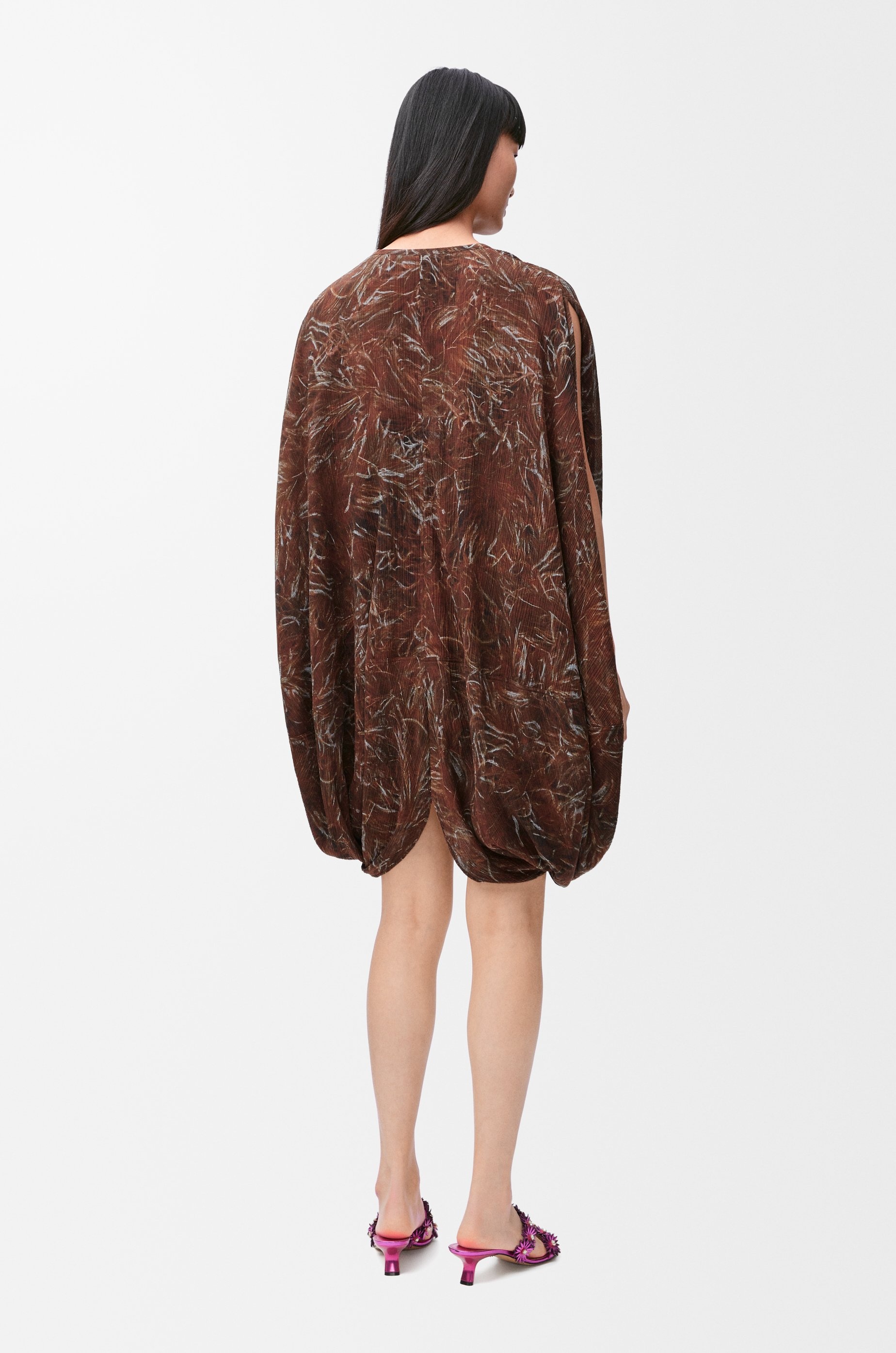 Dress in cotton and silk - 3