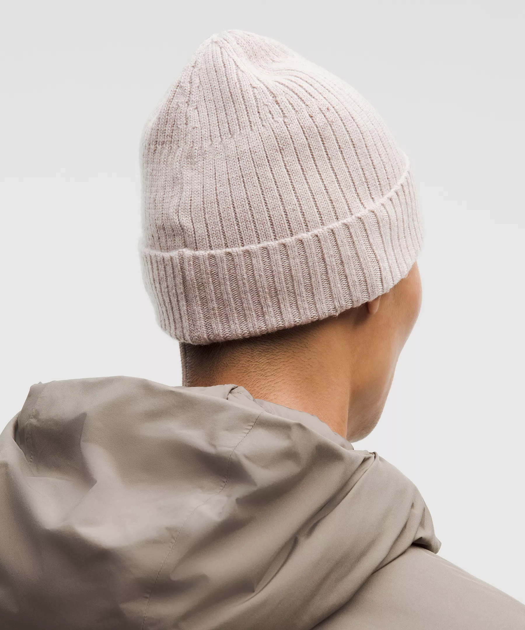 Ribbed Merino Wool Beanie - 3
