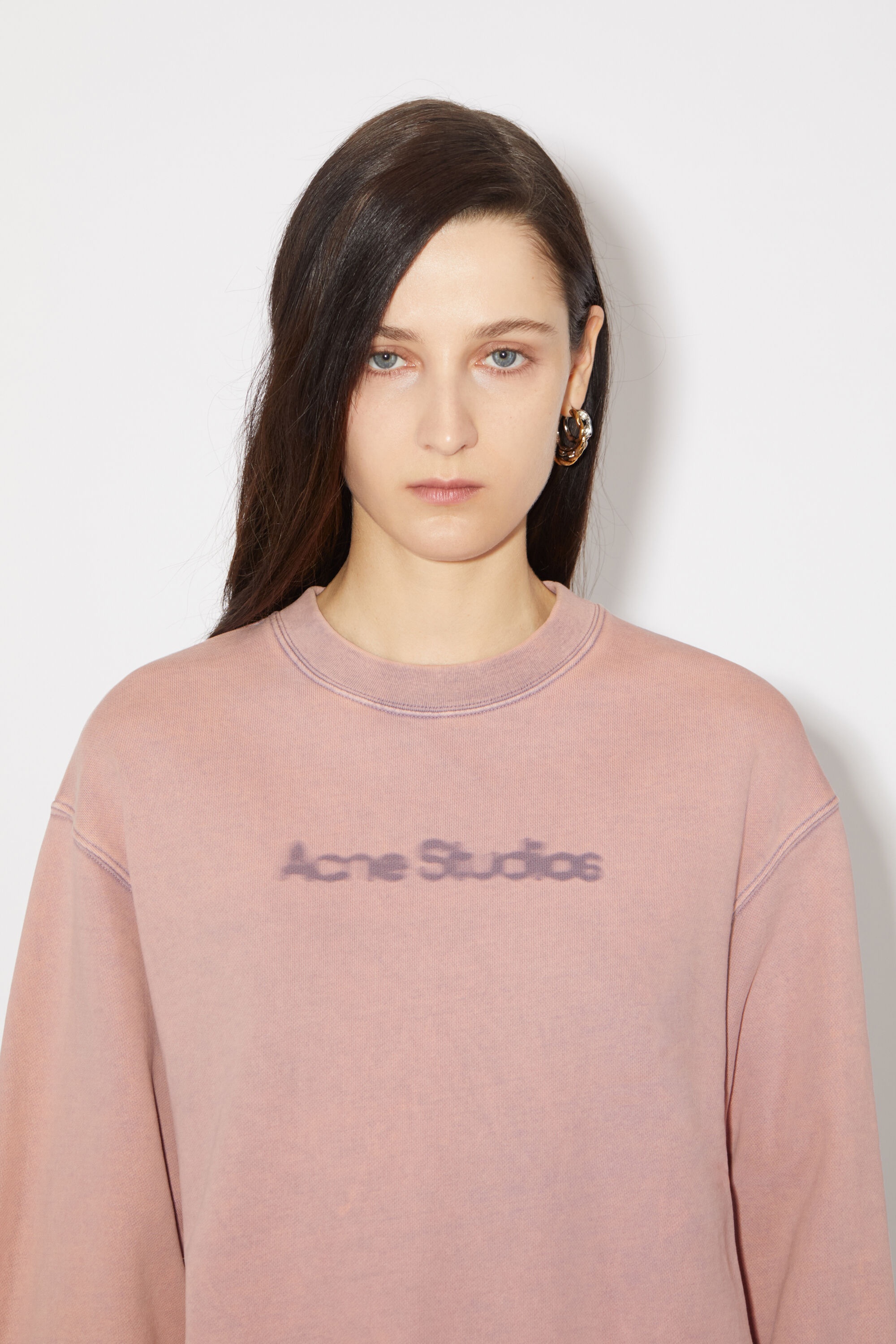 Blurred logo sweater - Faded purple - 4