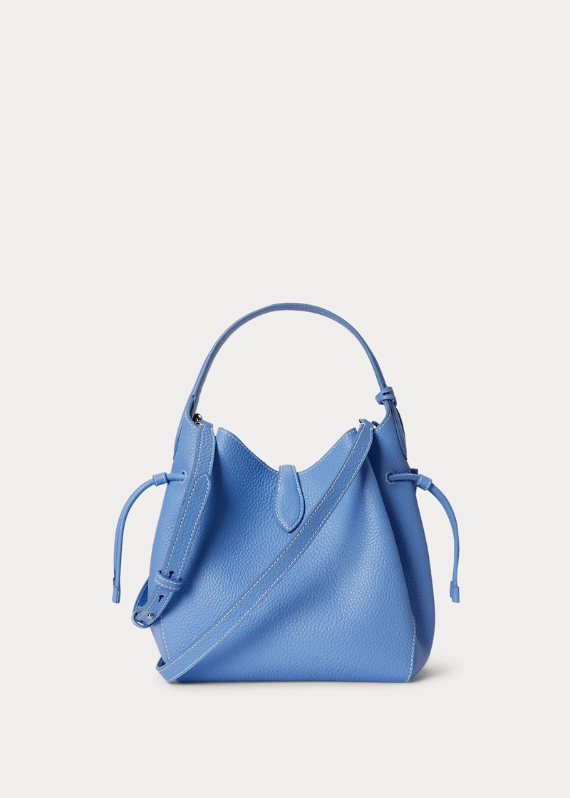 Polo Play Leather Drawstring Bag 3