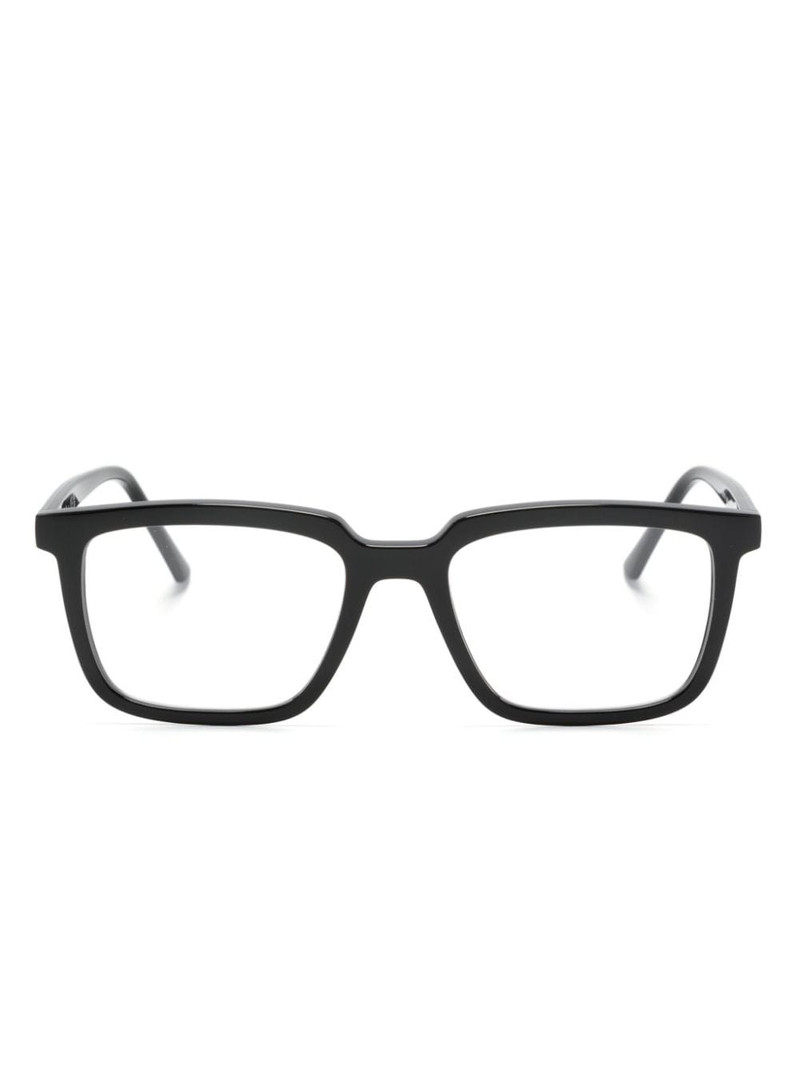 Alain rectangle-frame glasses 1