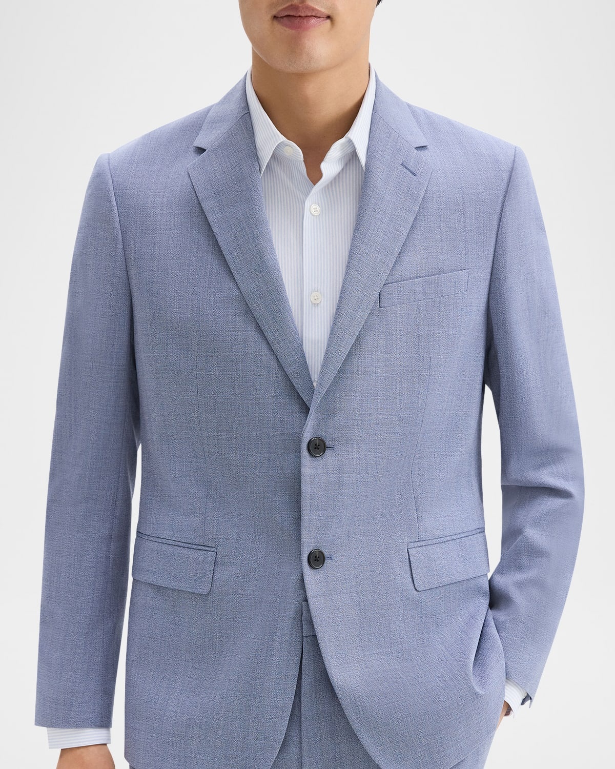 Men's Chambers Soft Tailored Wool Jacket - 6