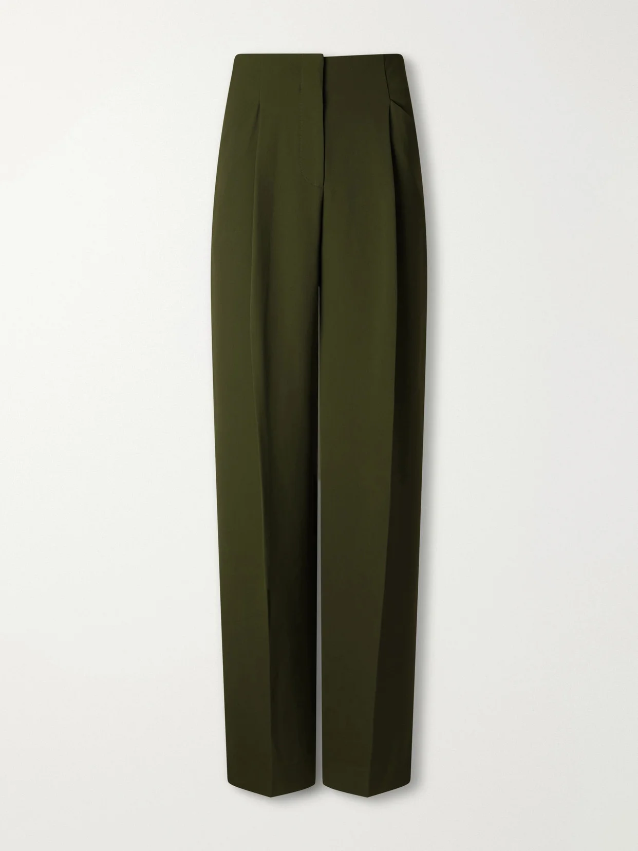 Kenneth Stretch-crepe Wide-leg Pants - 1