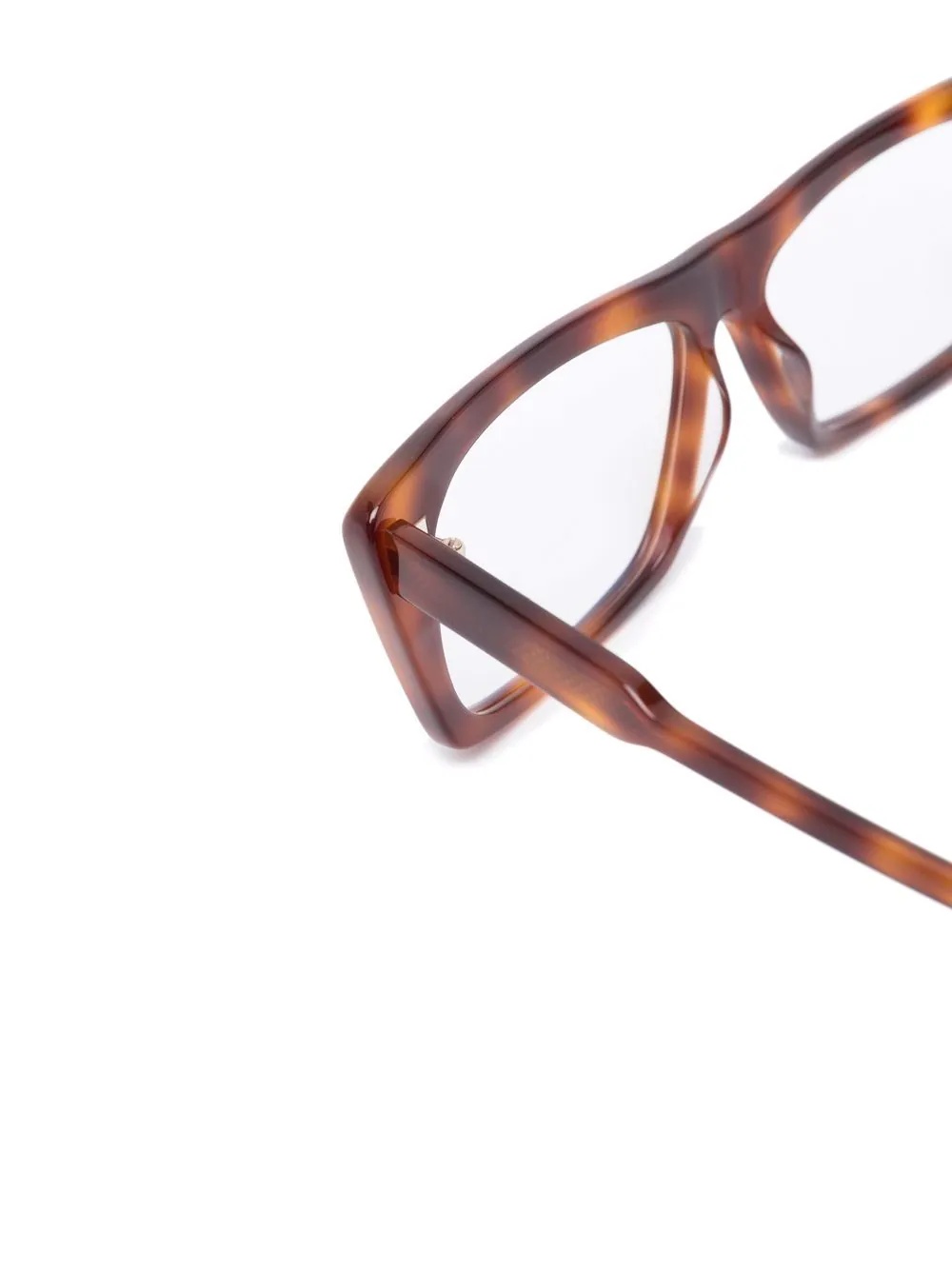 angular rectangular-framed glasses - 3