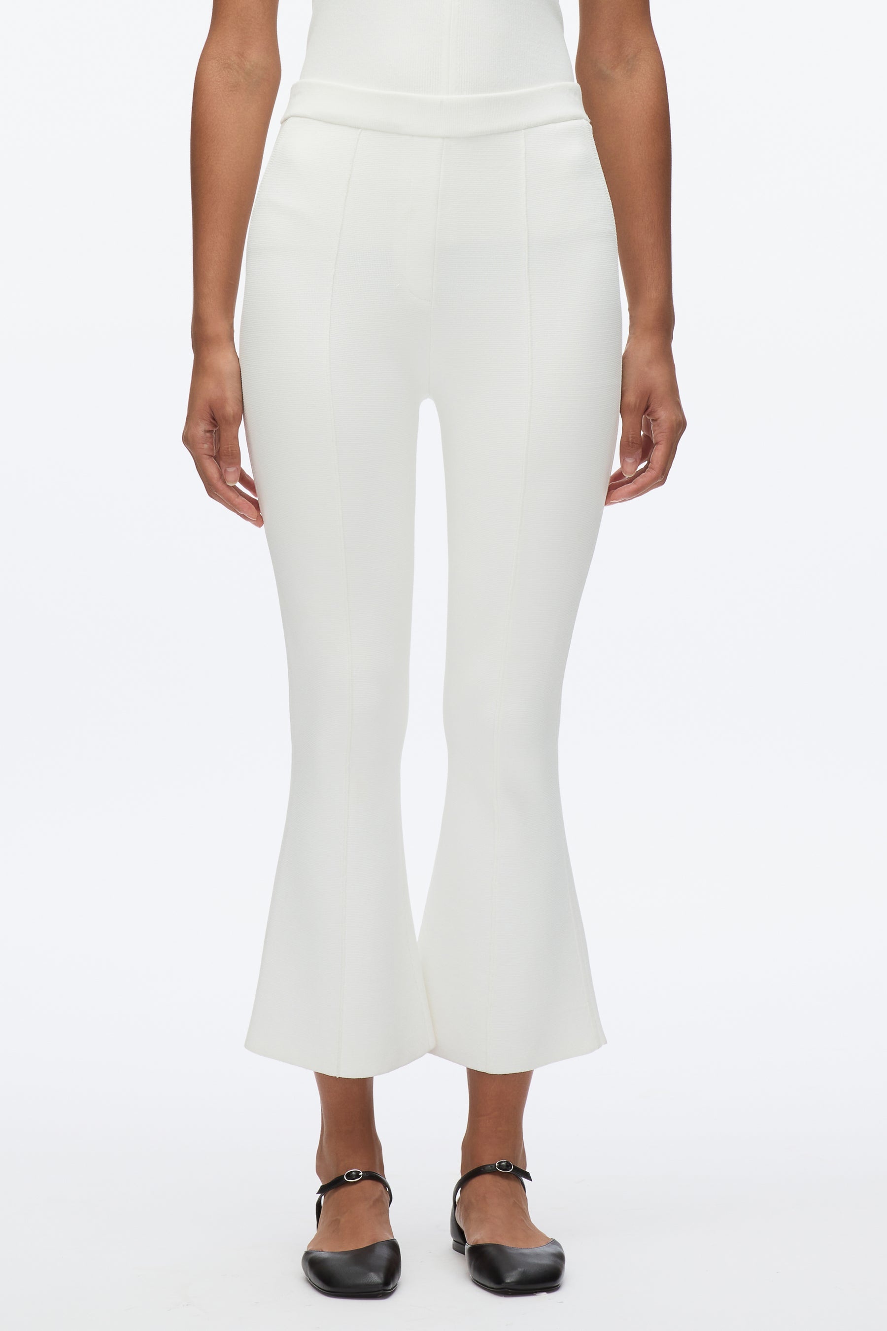 Compact Cropped Kickflare Pant - 2