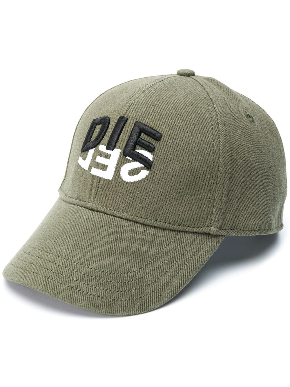 C-Dive two-tone logo print cap - 1