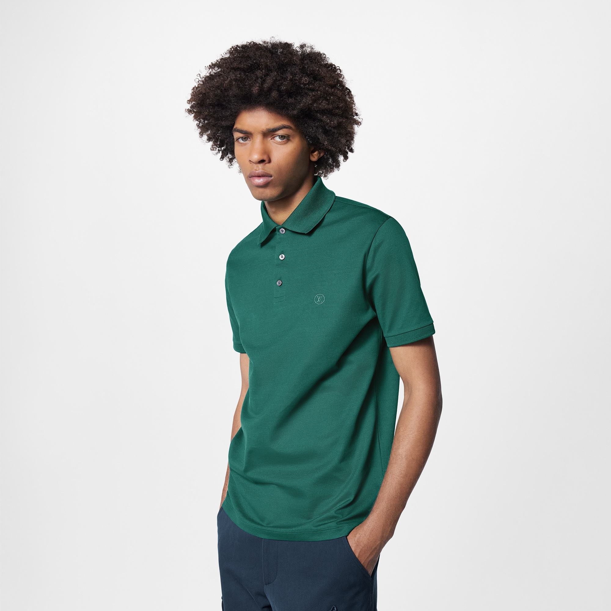 Classic Short-Sleeved Pique Polo - 5