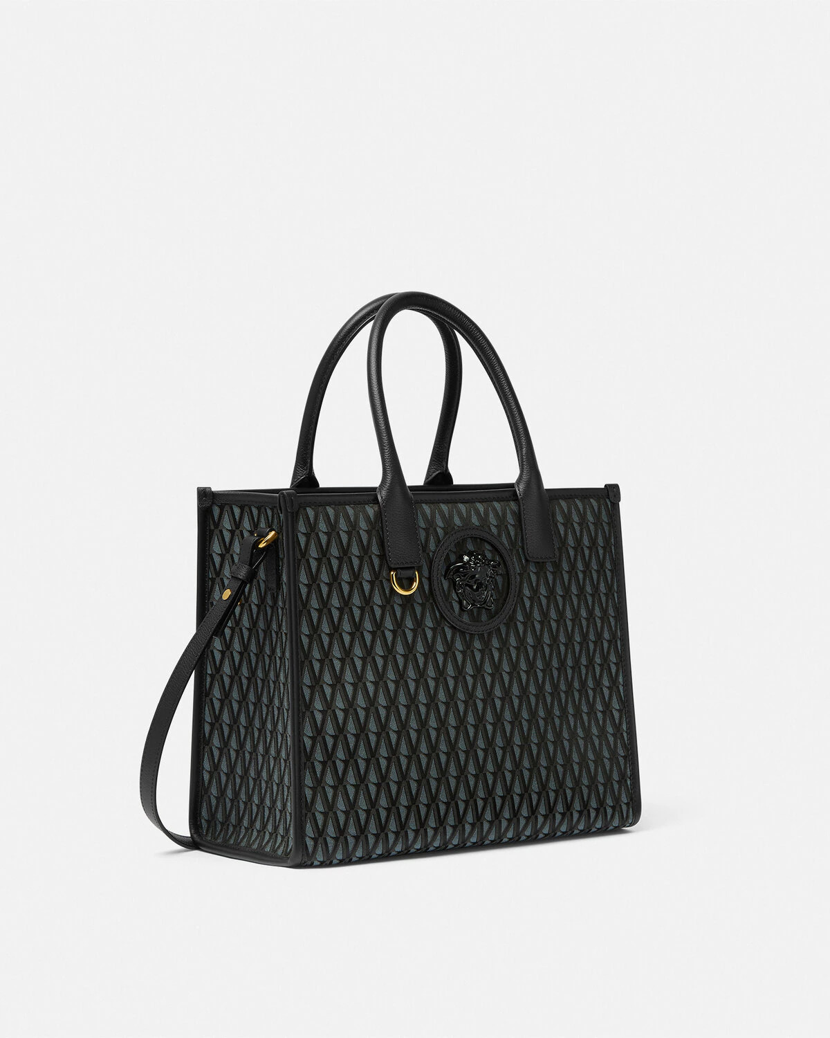 V Allover La Medusa Small Tote Bag - 2