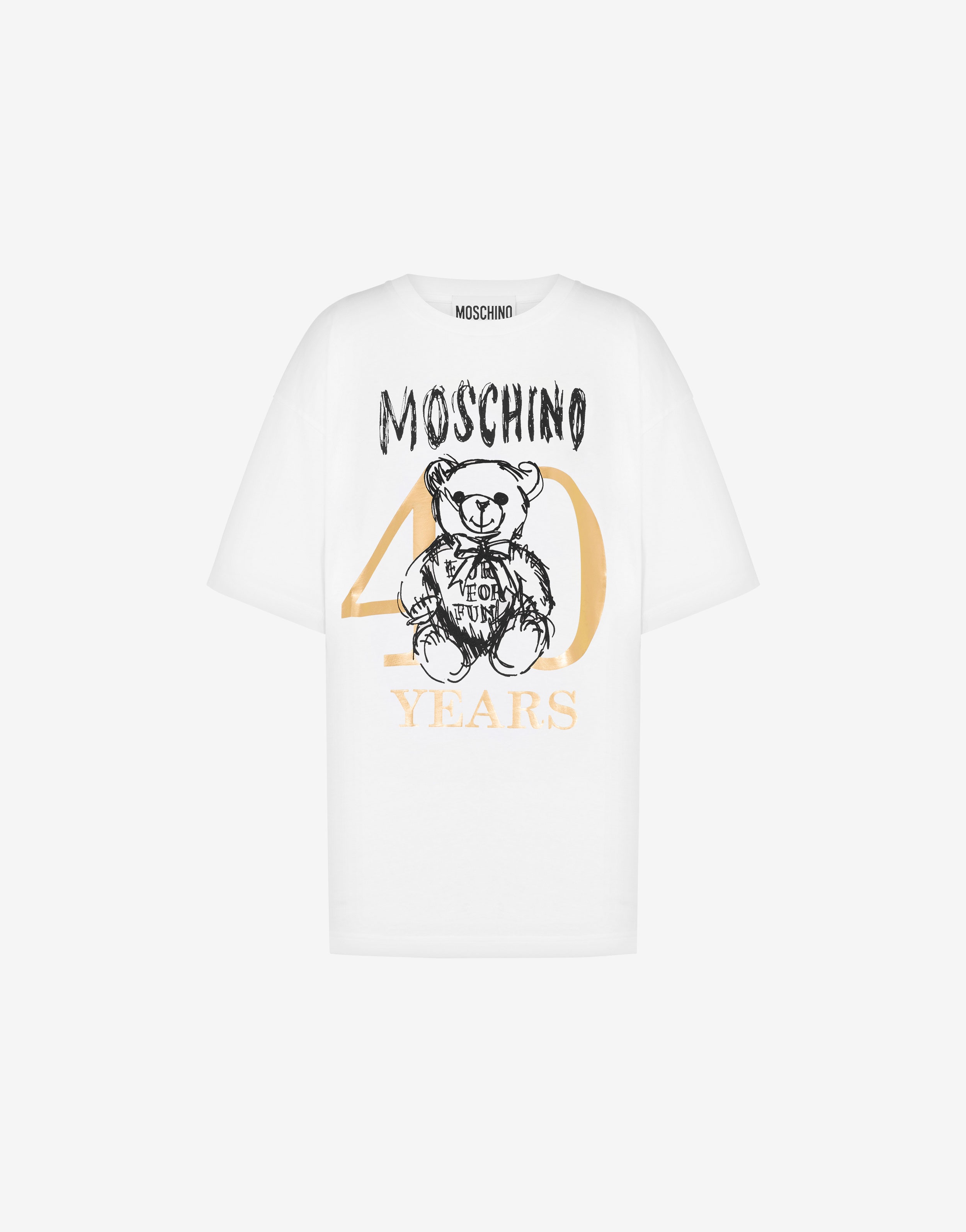 40 YEARS TEDDY BEAR JERSEY T-SHIRT - 1