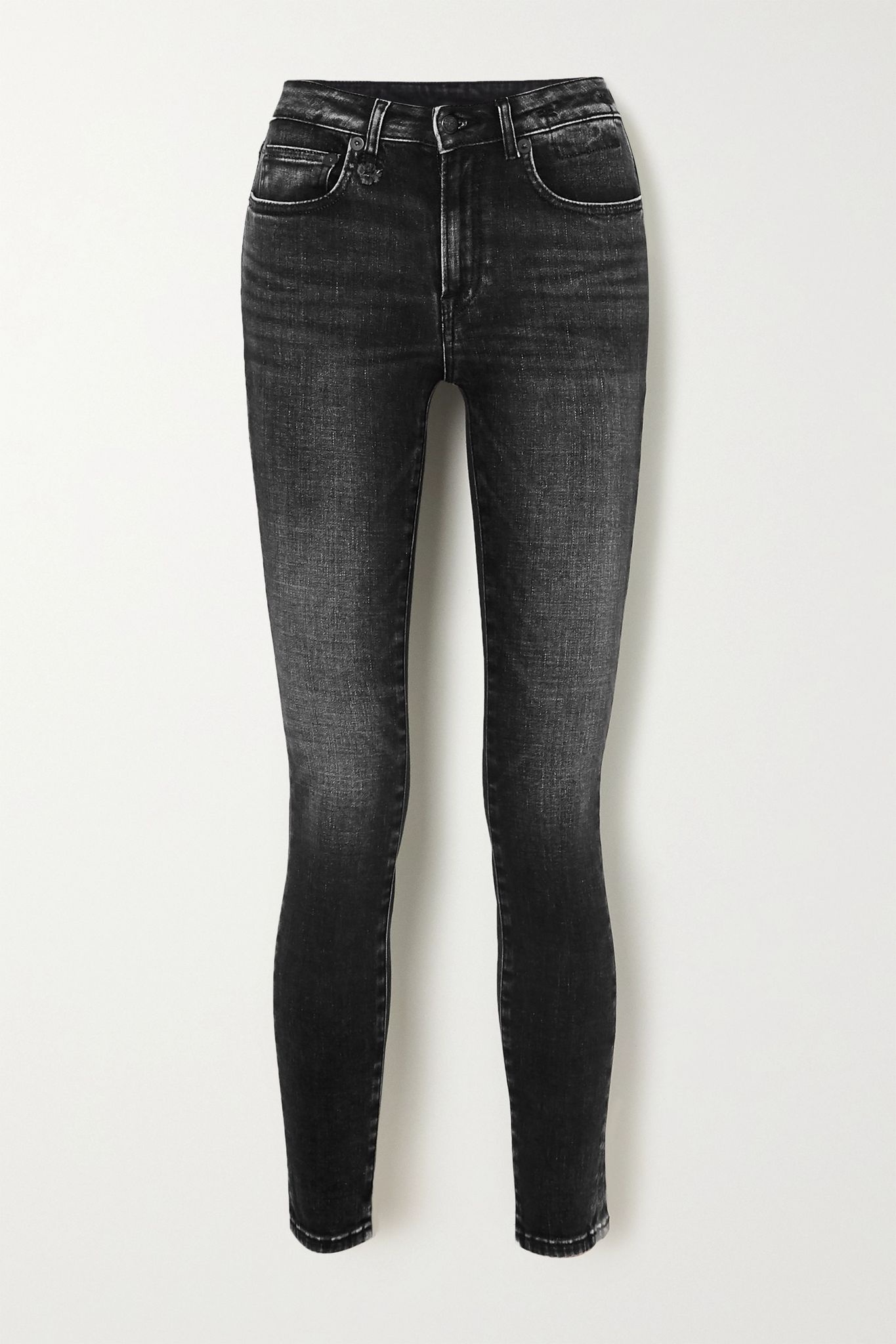 Alison cropped high-rise skinny jeans - 1