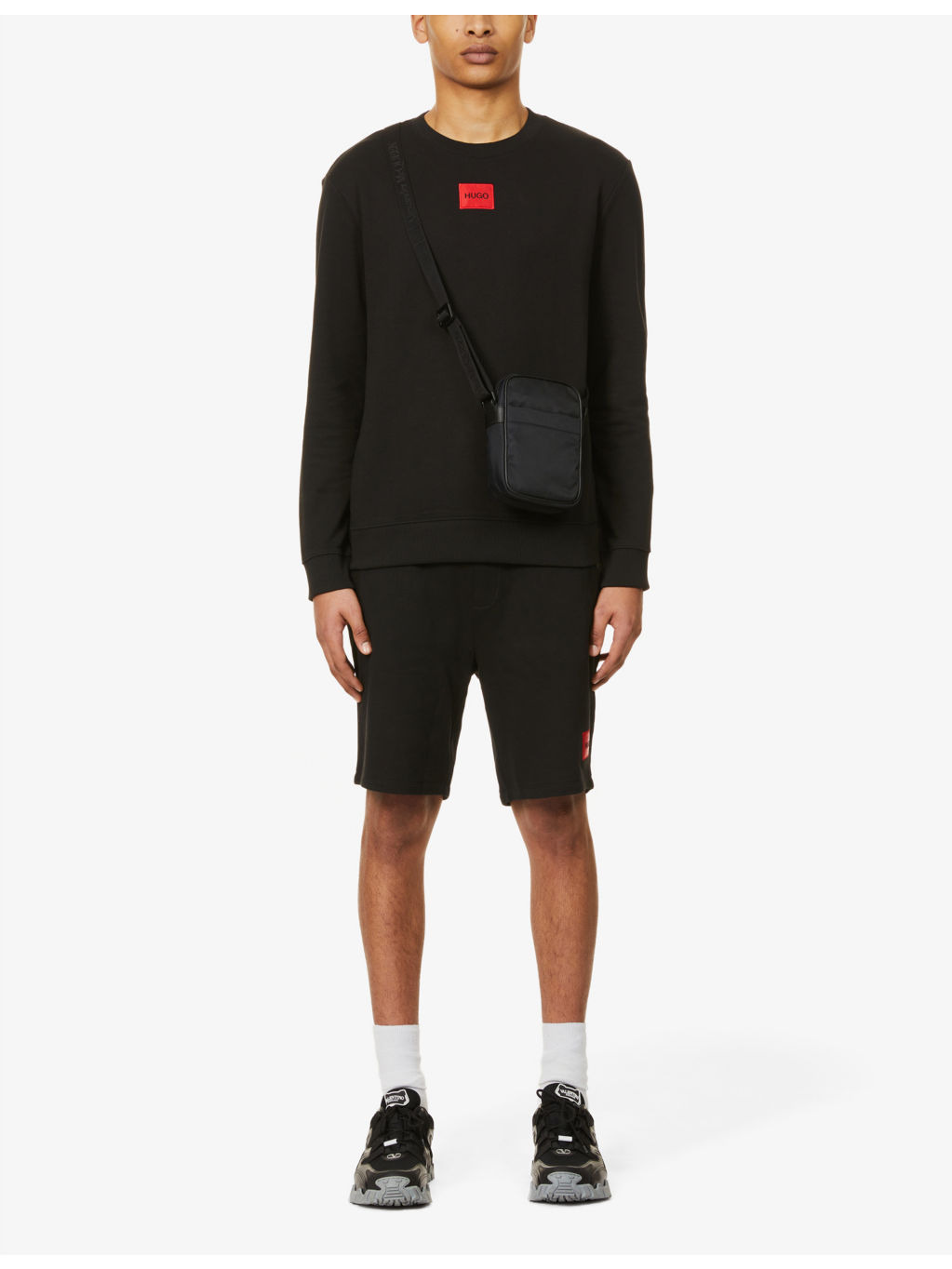 Logo-patch relaxed-fit cotton-jersey sweatshirt - 2