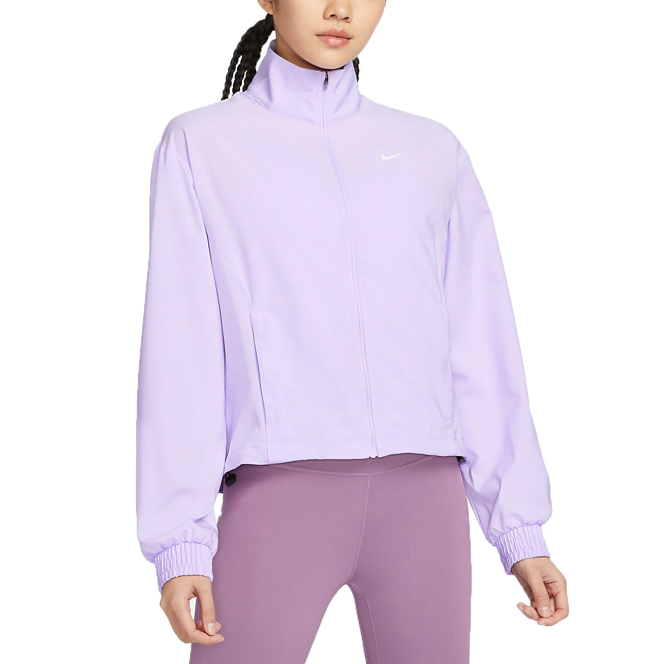 (WMNS) Nike Dri-FIT One Jacket (Asia Sizing) 'Purple' FB5016-512 - 1