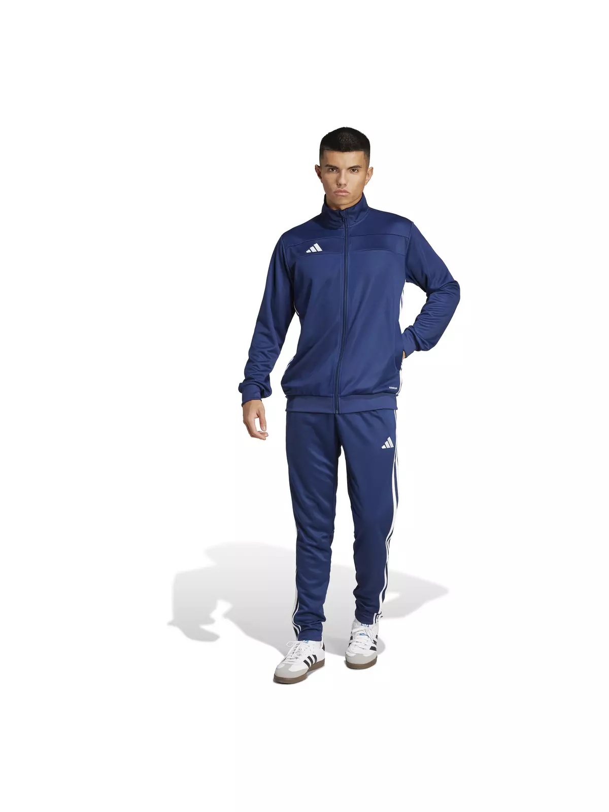 Men's Tiro 25 Essentials Training Track Top -Blue - 6