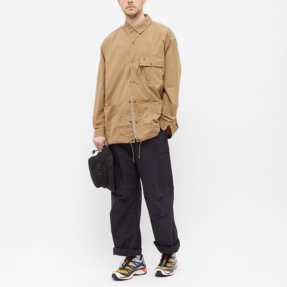 And Wander Drip Rip Shirt Jacket - 7