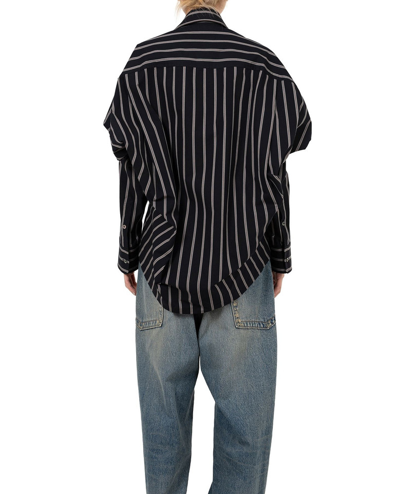 Asymmetric Stripe Shirt 14