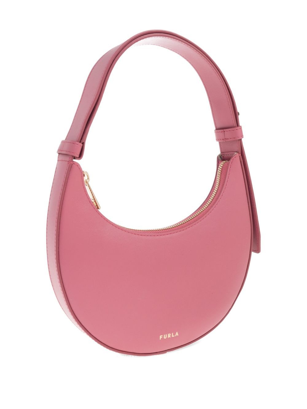 crescent leather tote bag - 3