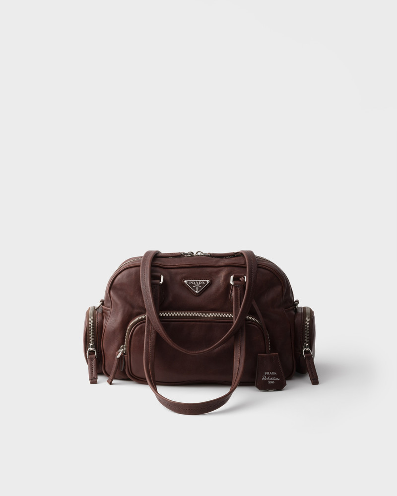 Medium leather top-handle bag 1