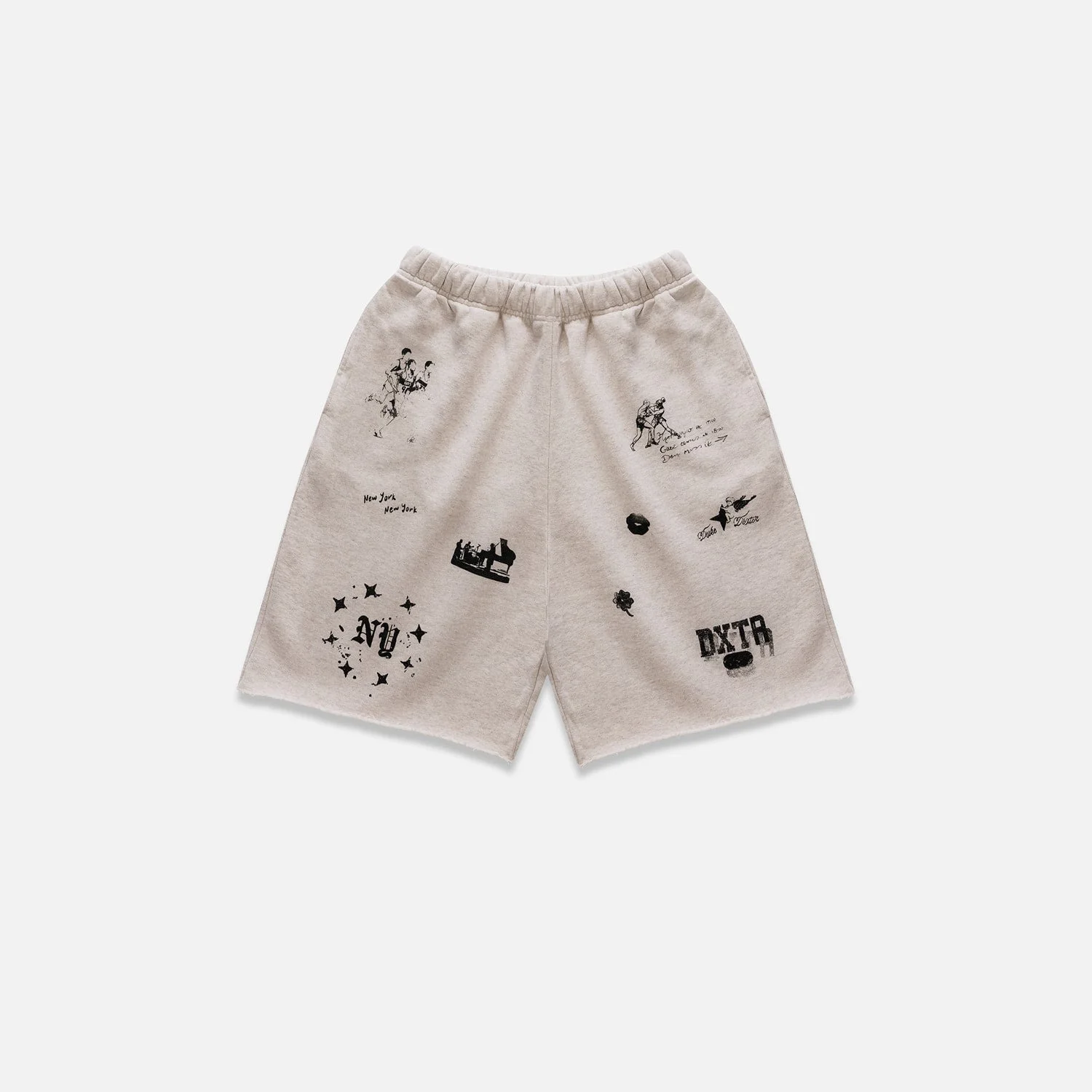 NY Sketch Oat Marl Short - 1