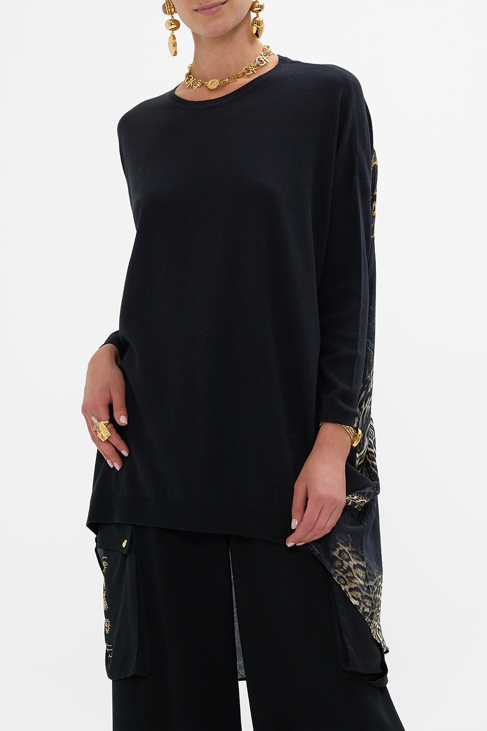 LONG SLEEVE JUMPER WITH PRINT BACK - 5